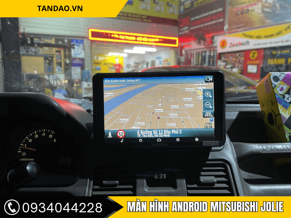 Màn Hình Android Mitsubishi Jolie