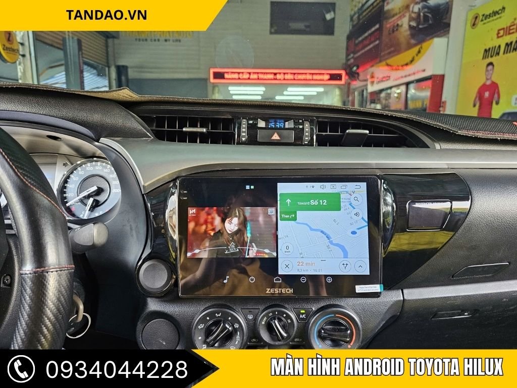 Màn Hình Android Toyota Hilux