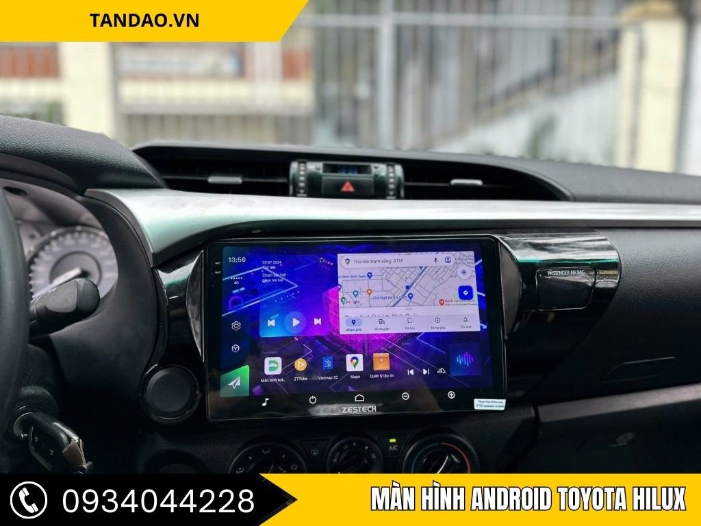 Màn Hình Android Toyota Hilux