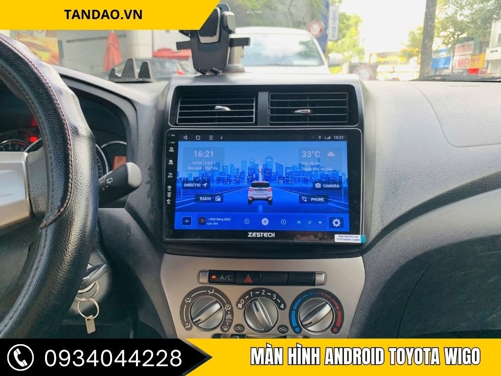 Màn Hình Android Toyota Wigo