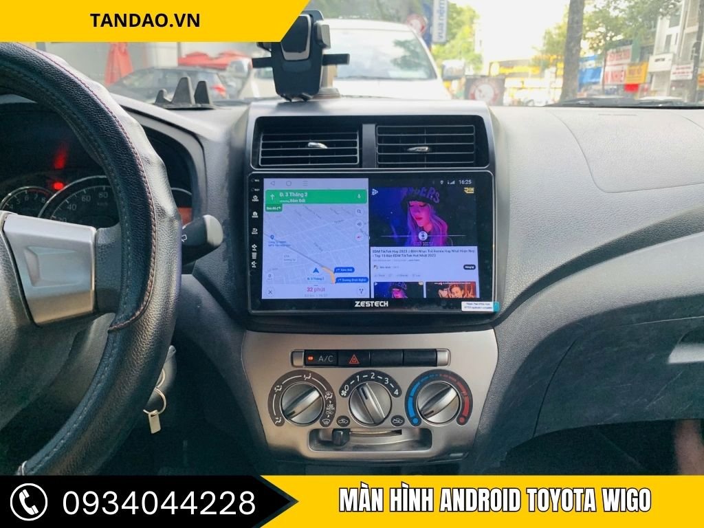 Màn Hình Android Toyota Wigo