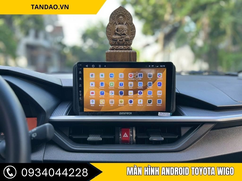 Màn Hình Android Toyota Wigo
