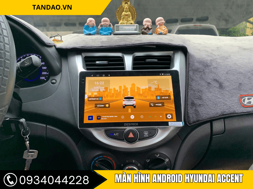 Màn Hình Android Hyundai Accent