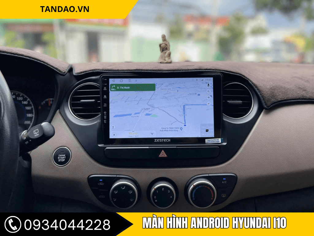 Màn Hình Android Xe Hyundai i10 – Hiện Đại, Đa Năng