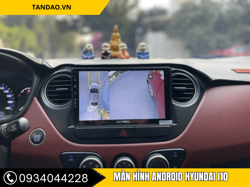 Màn Hình Android Xe Hyundai i10 – Hiện Đại, Đa Năng