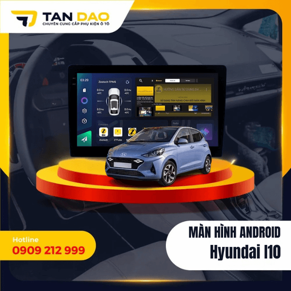Màn Hình Android Cho Xe Hyundai i10