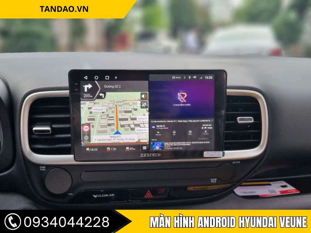 Màn Hình Android Xe Hyundai Venue