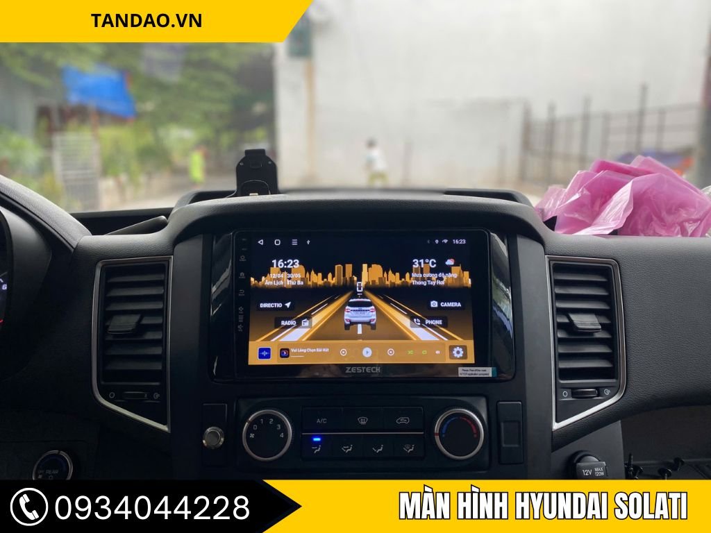 Màn Hình Android Xe Hyundai Solati