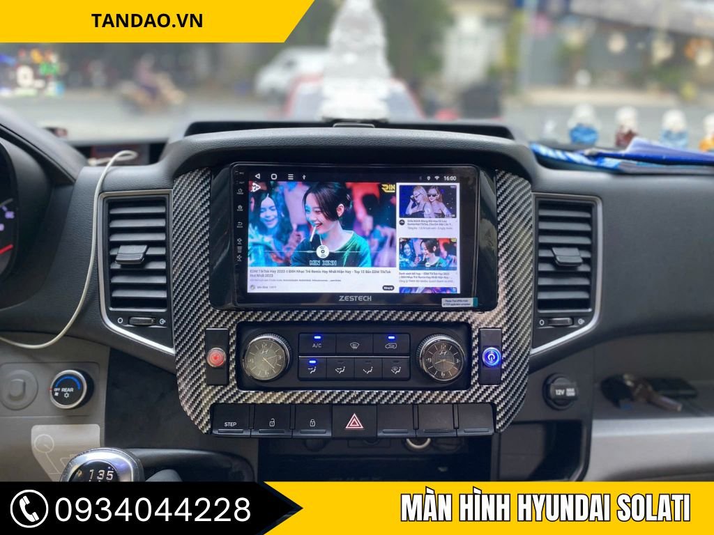 Màn Hình Android Xe Hyundai Solati