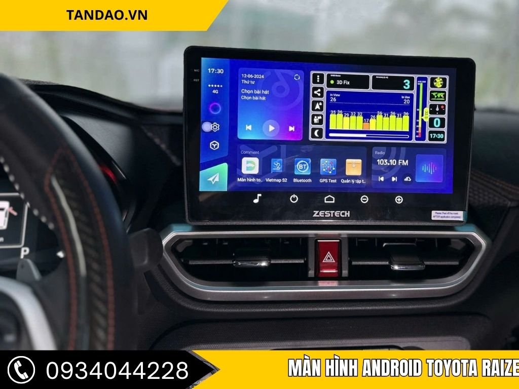 Màn Hình Android Toyota Raize