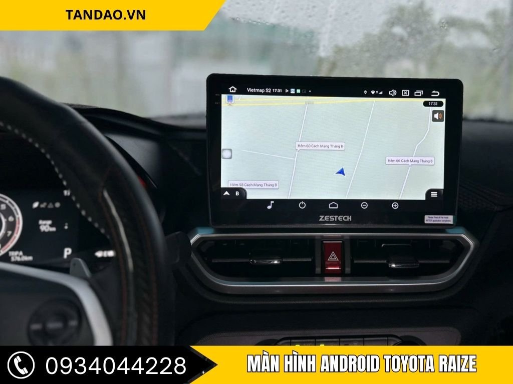 Màn Hình Android Toyota Raize