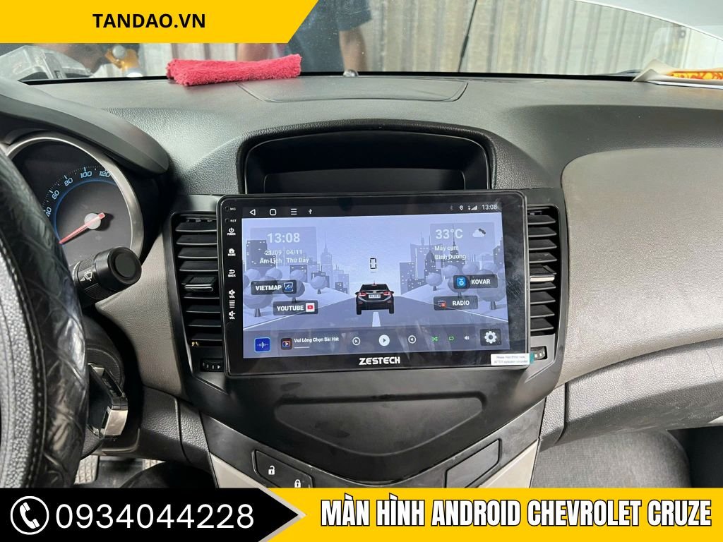màn hình zx10 cao cấp 360 xe cruze