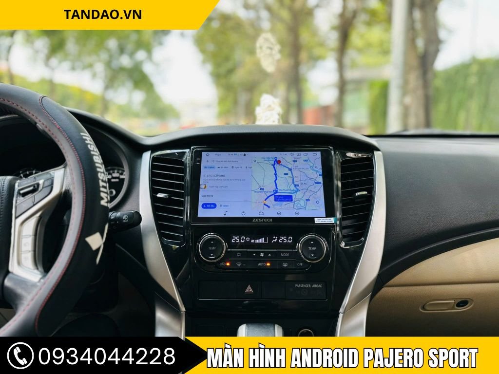 màn hình ZX10 cao cấp 360 xe Pajero Sport