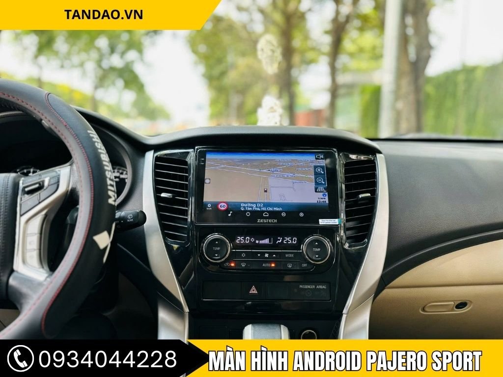 màn hình ZX10 cao cấp 360 xe Pajero Sport