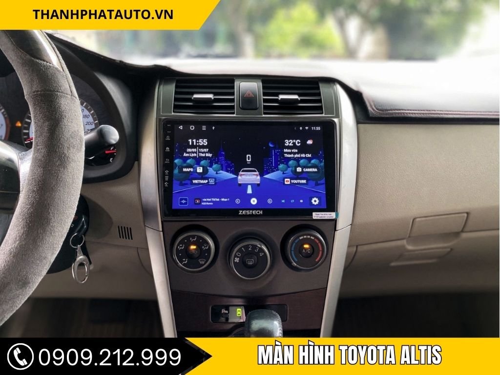 Hình Ảnh Màn Hình Toyota Altis