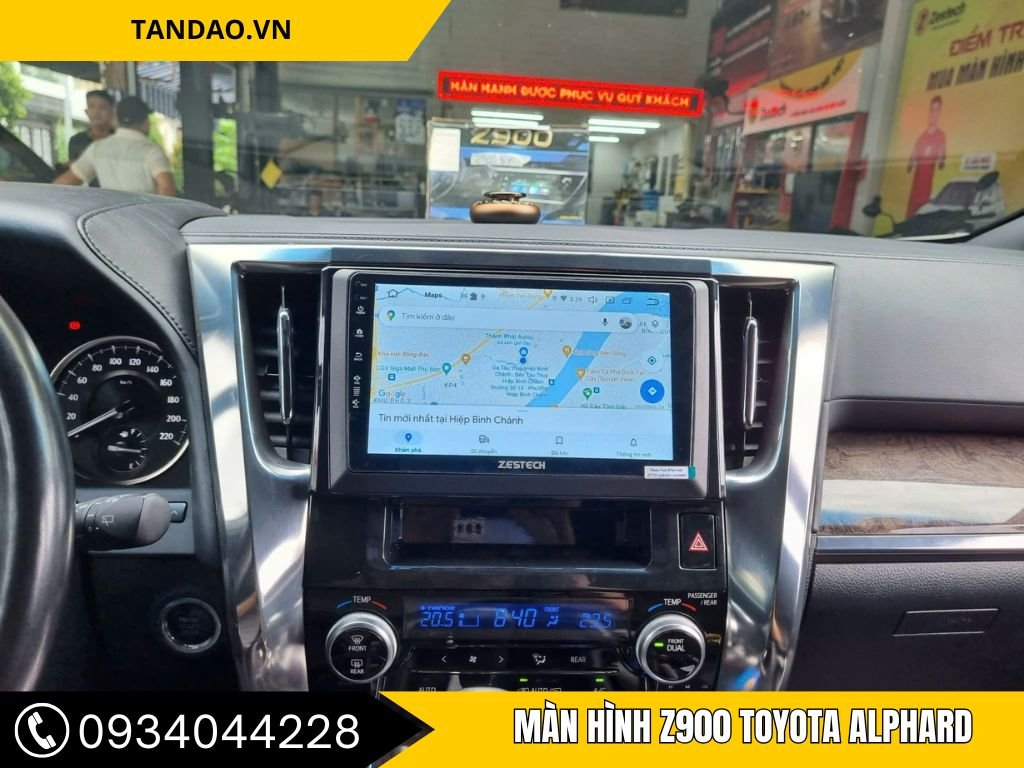 Màn hình Z900 Toyota Alphard