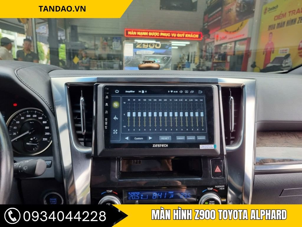 Màn hình Z900 Toyota Alphard