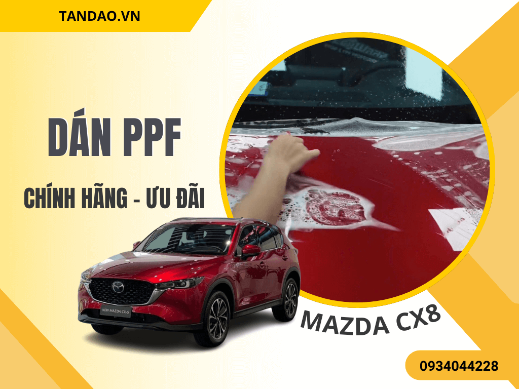 Dán PPF cho Mazda CX8