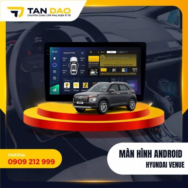 Màn Hình Android Cho Xe Hyundai Venue