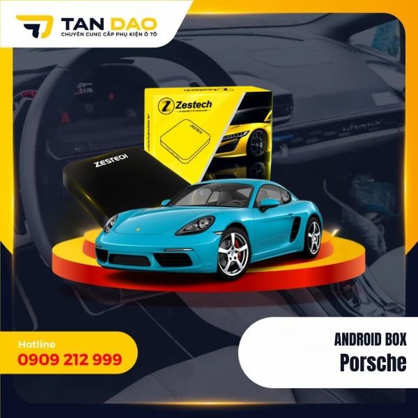 android box cho xe porsche