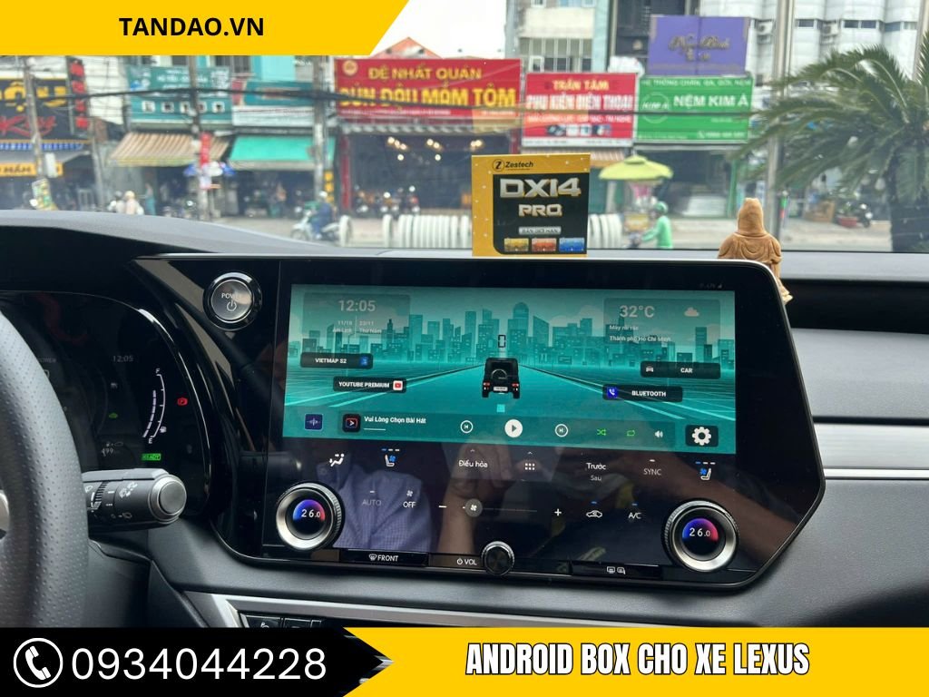 Android Box Cho Xe Lexus
