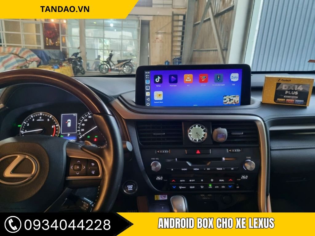 Android Box Cho Xe Lexus