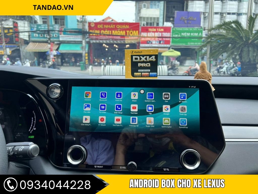 Android Box Cho Xe Lexus