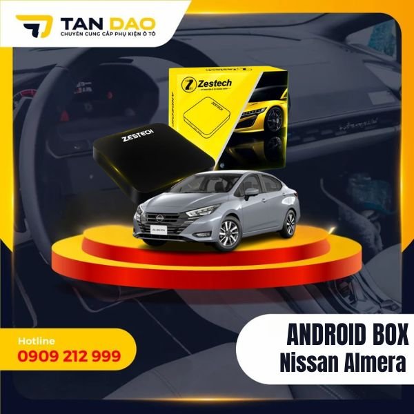 Android Box Cho Xe Nissan Almera