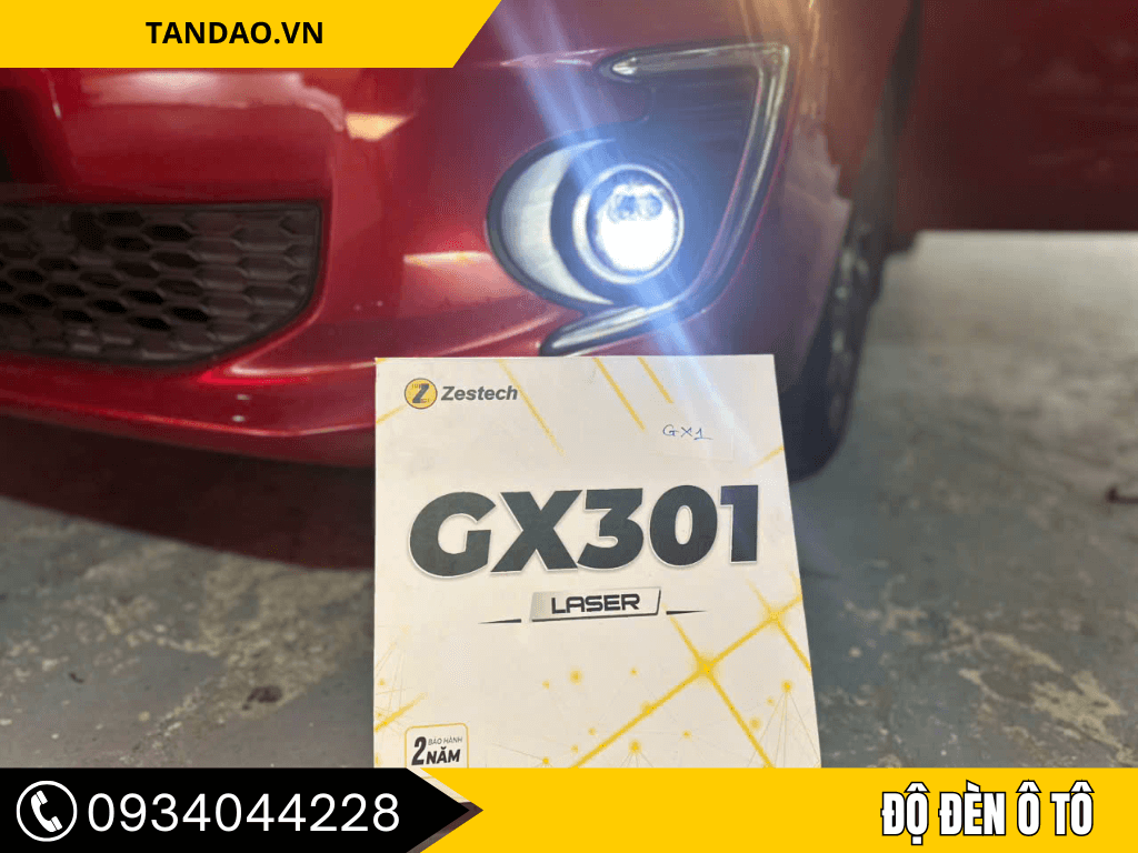 Hình ảnh độ đèn ô tô chụp tại phụ kiện ô tô tại Tây Ninh – Thanh Phat Auto."