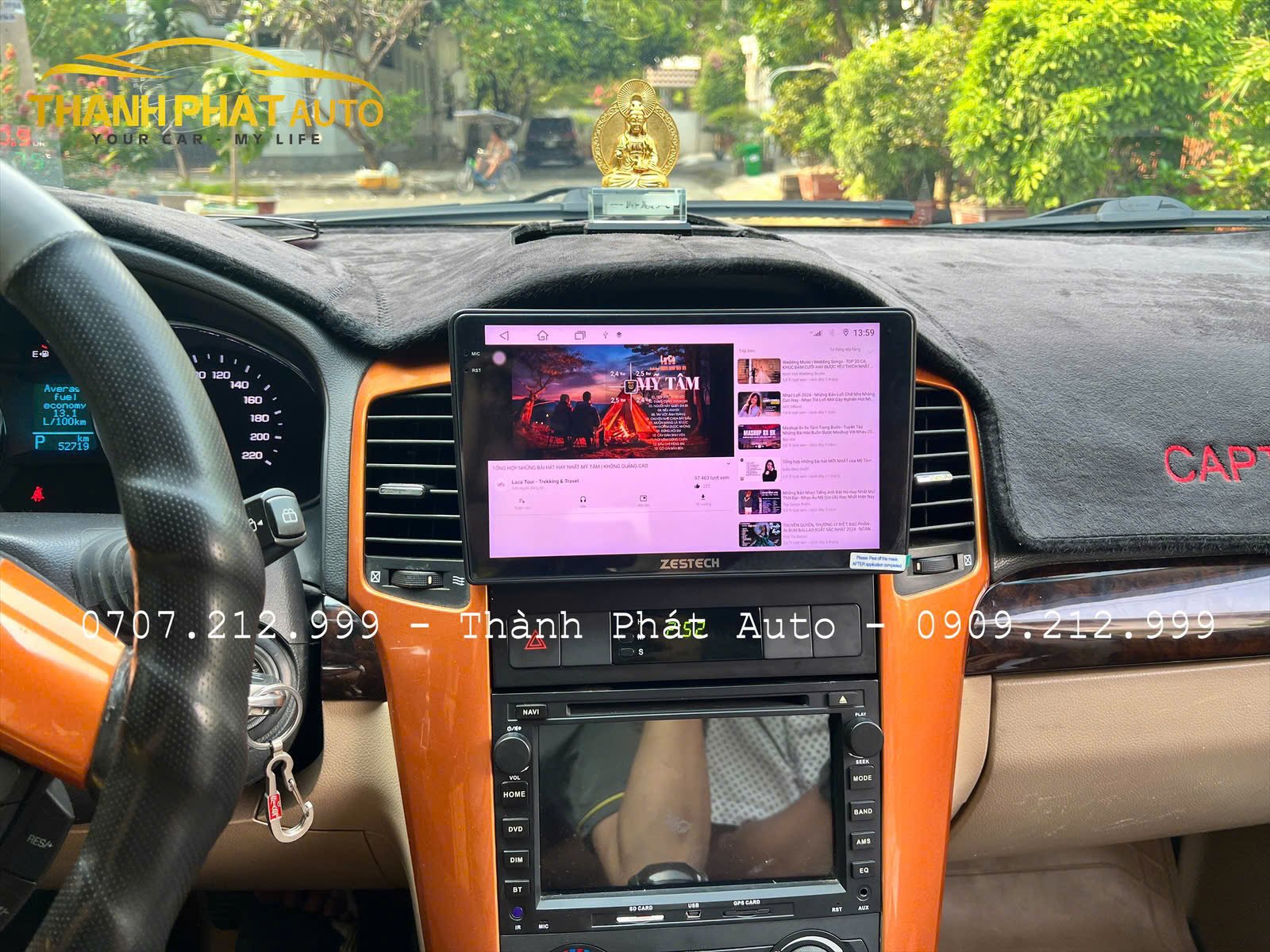 Màn Hình Android Chevrolet Captiva