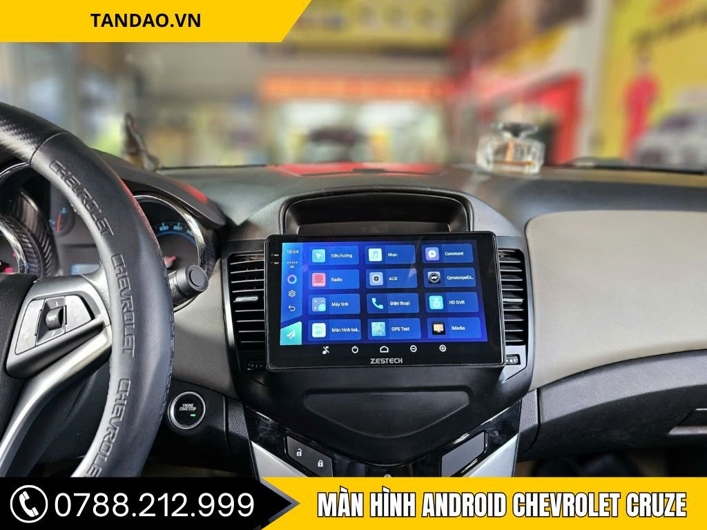 Màn Hình Android Chevrolet Cruze