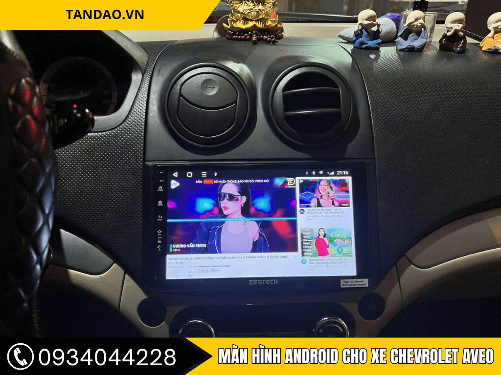 Màn Hình Android Chevrolet Aveo