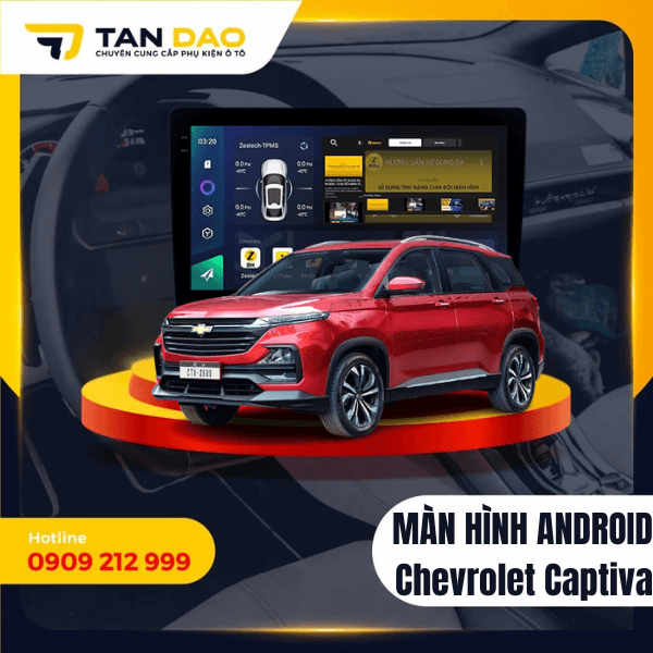 Màn Hình Android Cho Xe Chevrolet Captiva