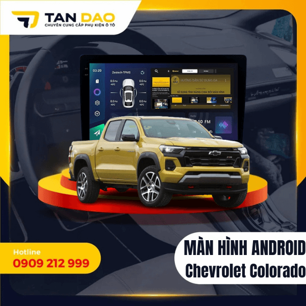 Màn Hình Android Cho Xe Chevrolet Colorado