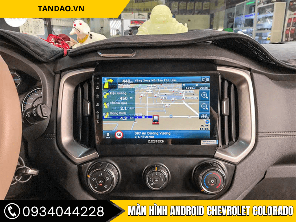 Màn Hình Android Chevrolet Colorado