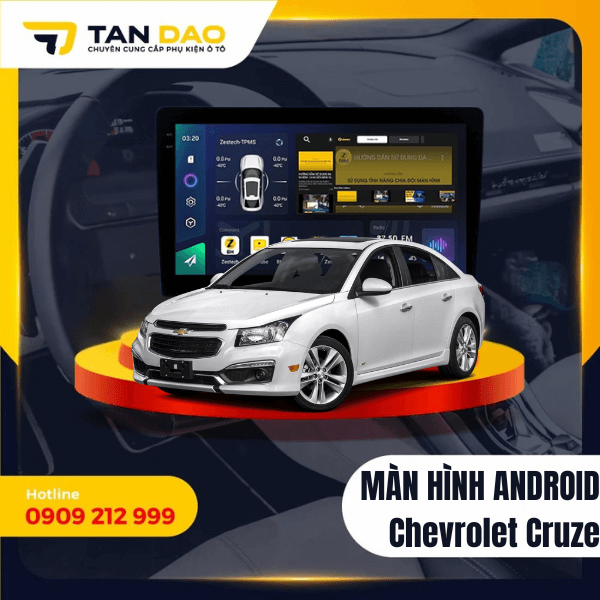 Màn Hình Android Cho Xe Chevrolet Cruze