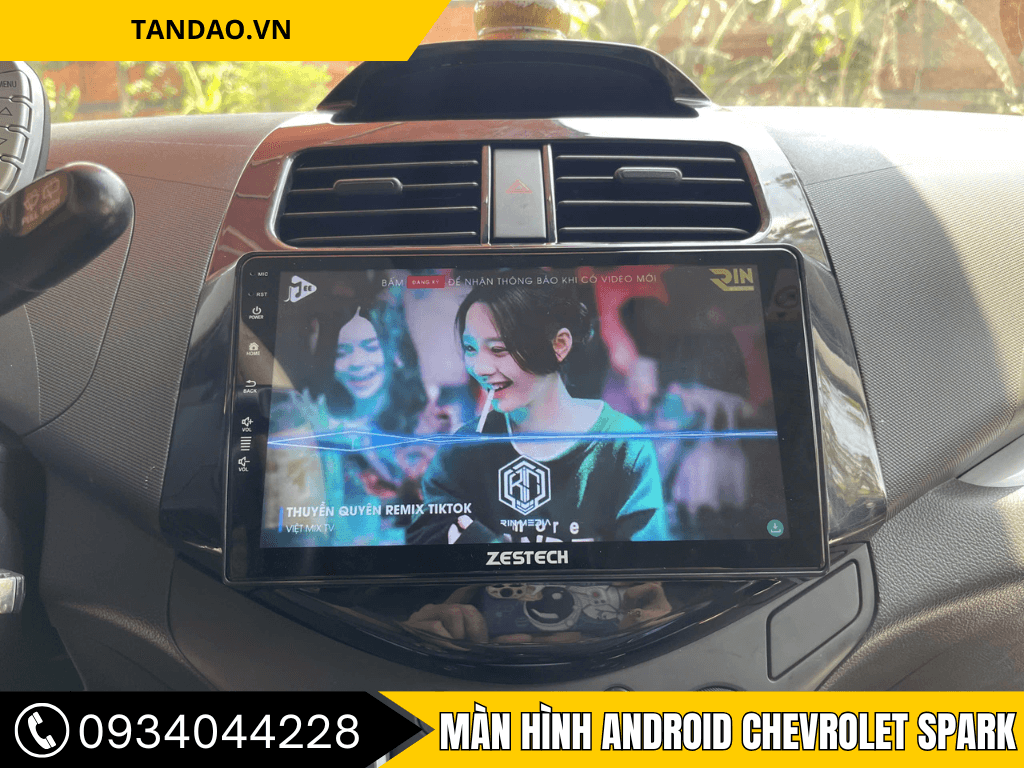 Màn Hình Android Chevrolet Spark