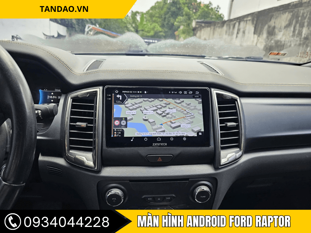 Màn Hình Android Ford Raptor
