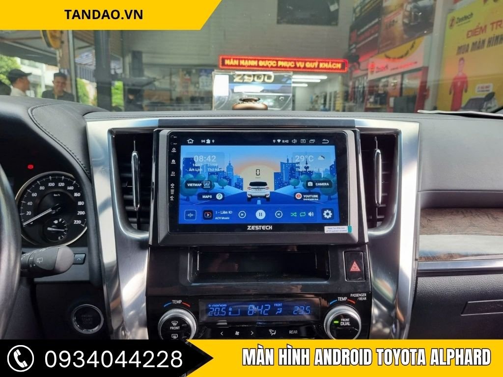Màn Hình Android Toyota Alphard