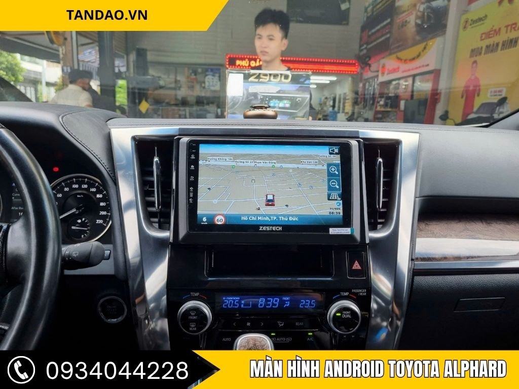 Màn Hình Android Toyota Alphard