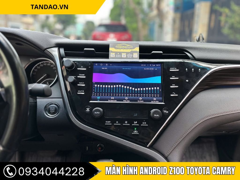 Trải Nghiệm Màn Hình Android Z100 Xe Toyota Camry - Hiện Đại