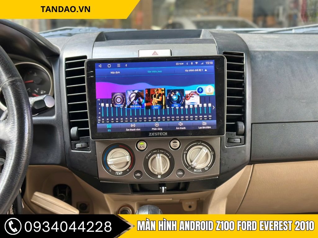 Màn Hình Android Z100 Xe Ford Everest 2010 Tại TP.HCM