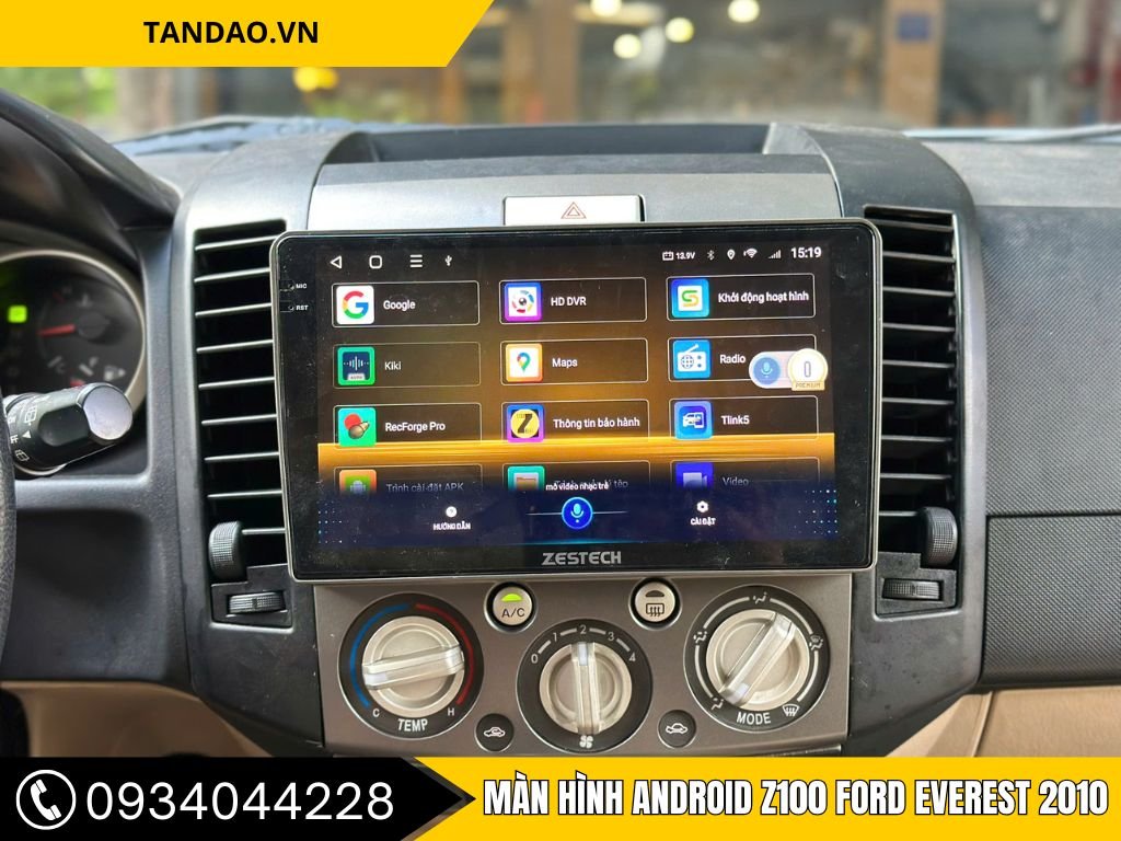Màn Hình Android Z100 Xe Ford Everest 2010 Tại TP.HCM