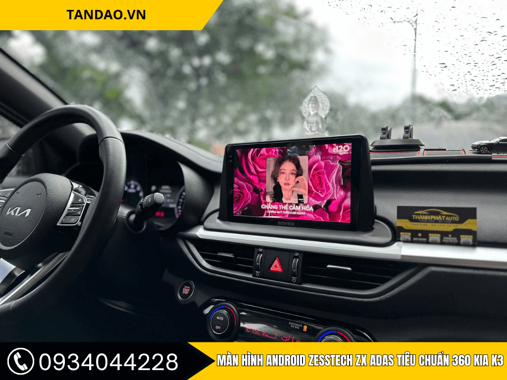 Màn Hình Android ZX ADAS 360 Cho Xe K3 