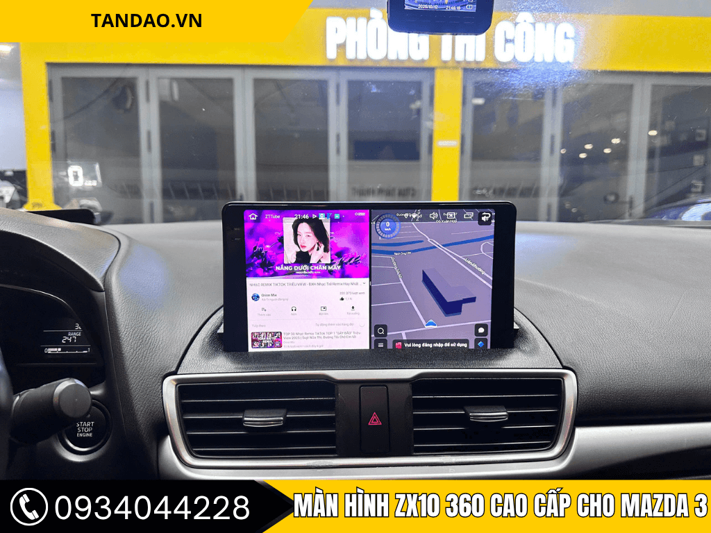 Màn Hình XZ10 360 Cho Mazda 3 