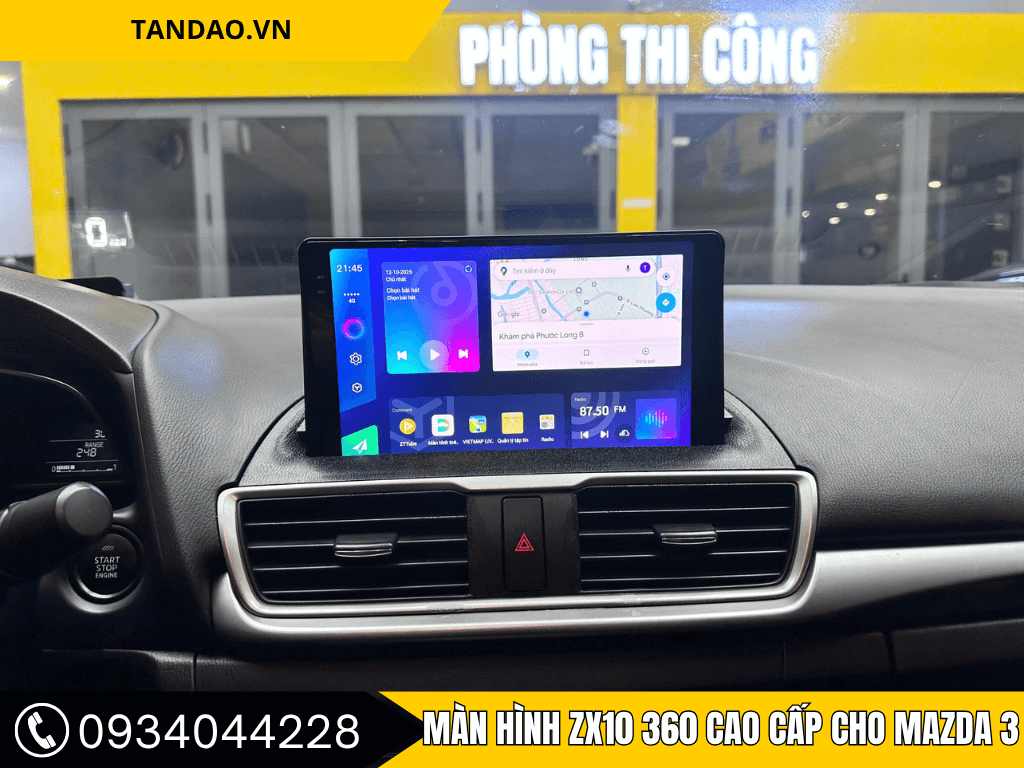 Màn Hình XZ10 360 Cho Mazda 3 