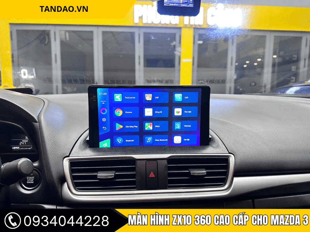 Màn Hình XZ10 360 Cho Mazda 3 