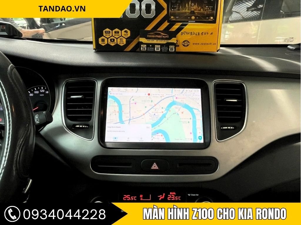 Màn Hình Z100 cho Kia Rondo 2016