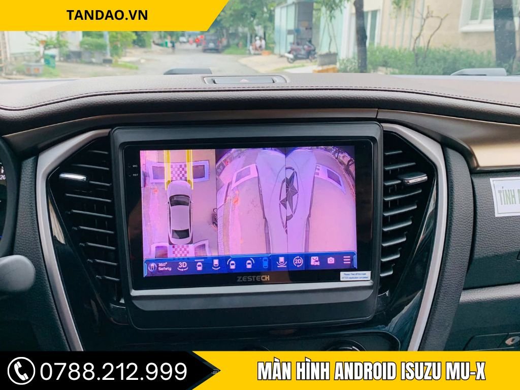 Màn Hình Android Cho Xe Isuzu Mu-X