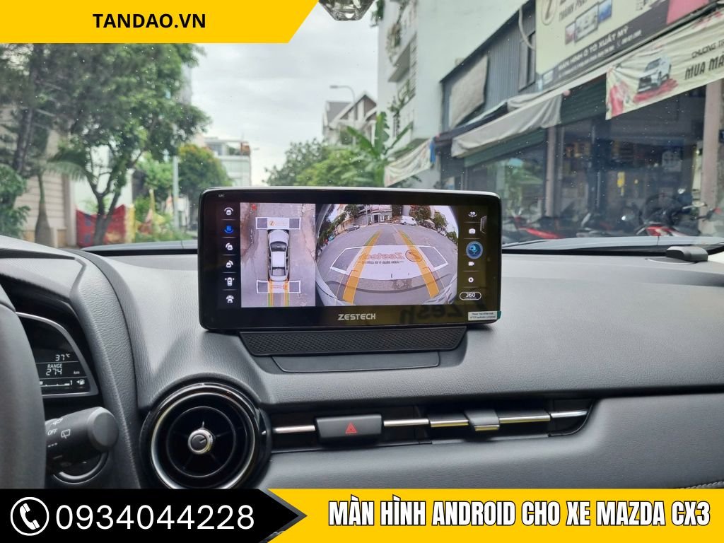 màn hình Android Mazda CX3